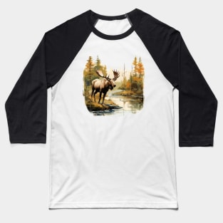 Wild Moose Baseball T-Shirt